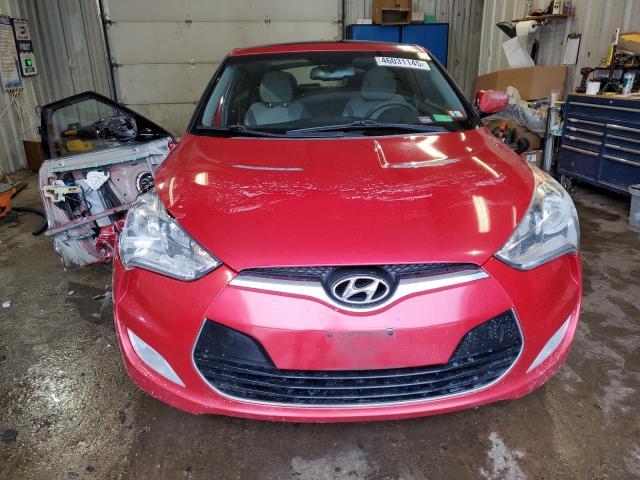 KMHTC6ADXCU068159 - 2012 HYUNDAI VELOSTER 红色 照片 5