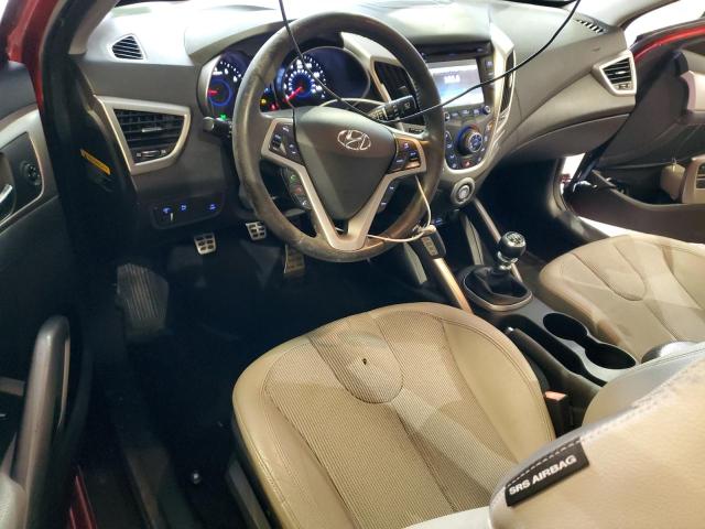 KMHTC6ADXCU068159 - 2012 HYUNDAI VELOSTER 红色 照片 8