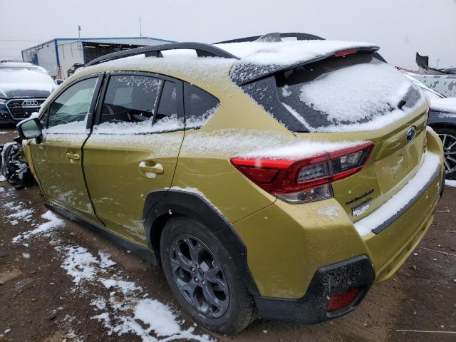 JF2GTHSCXMH394143 - 2021 SUBARU CROSSTREK SPORT GREEN photo 2