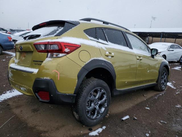 JF2GTHSCXMH394143 - 2021 SUBARU CROSSTREK SPORT GREEN photo 3