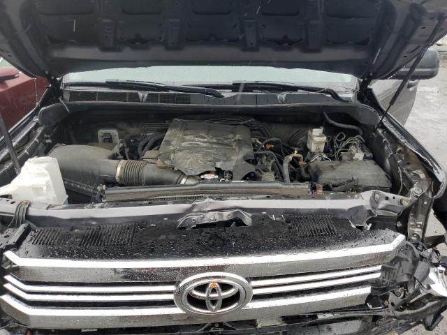 5TFUM5F11HX071374 - 2017 TOYOTA TUNDRA DOUBLE CAB SR/SR5 GRAY photo 11