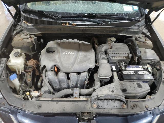 5NPEB4AC9DH627675 - 2013 HYUNDAI SONATA GLS BLUE photo 11