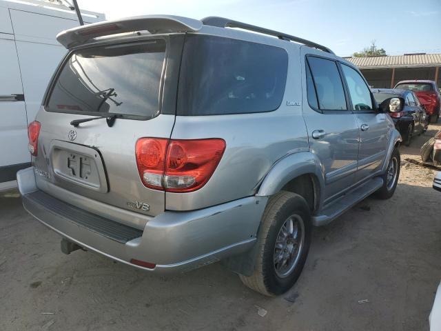 5TDZT38A06S278268 - 2006 TOYOTA SEQUOIA LIMITED SILVER photo 3