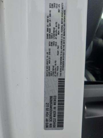 3C6ERVDG5ME509280 - 2021 RAM PROMASTER 2500 HIGH WHITE photo 13