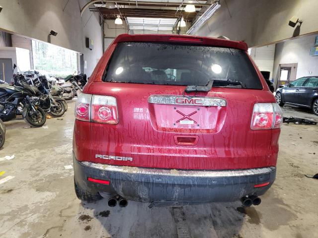 1GKKRSED5CJ354962 - 2012 GMC ACADIA SLT-2 RED photo 6