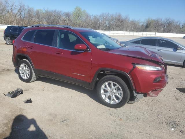 1C4PJLCS0FW711794 - 2015 JEEP CHEROKEE LATITUDE BURGUNDY photo 4