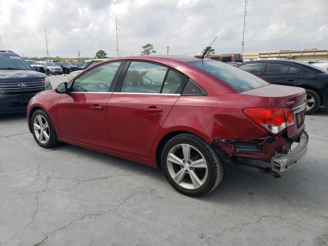 1G1PE5SB0D7147694 - 2013 CHEVROLET CRUZE LT RED photo 2