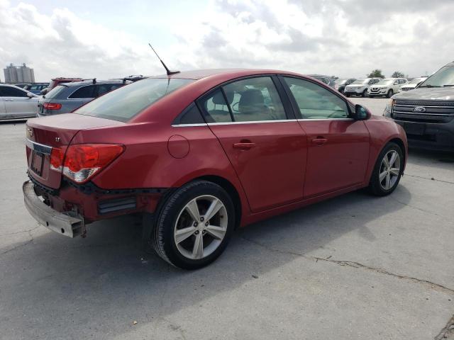 1G1PE5SB0D7147694 - 2013 CHEVROLET CRUZE LT RED photo 3