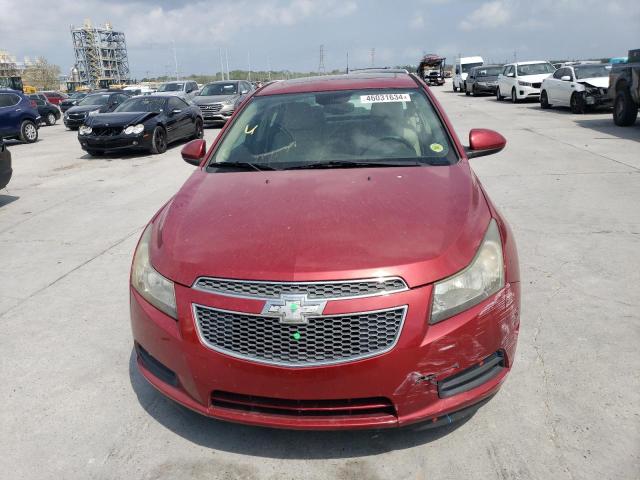 1G1PE5SB0D7147694 - 2013 CHEVROLET CRUZE LT RED photo 5