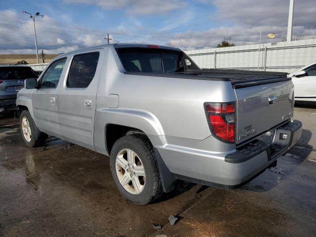 5FPYK1F55EB005734 - 2014 HONDA RIDGELINE RTL SILVER photo 2