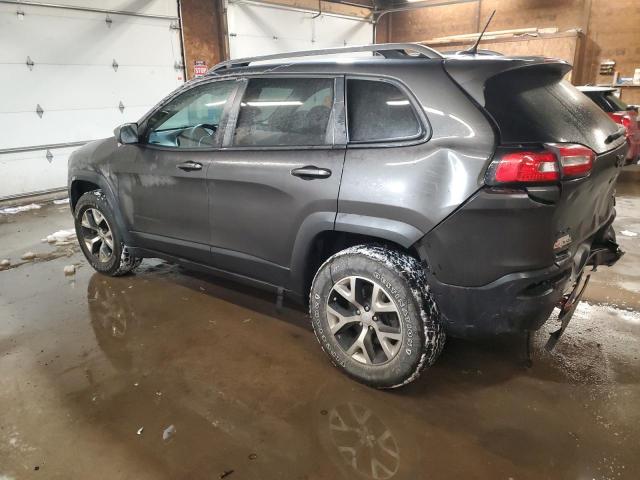 1C4PJMBS1FW527536 - 2015 JEEP CHEROKEE TRAILHAWK CHARCOAL photo 2