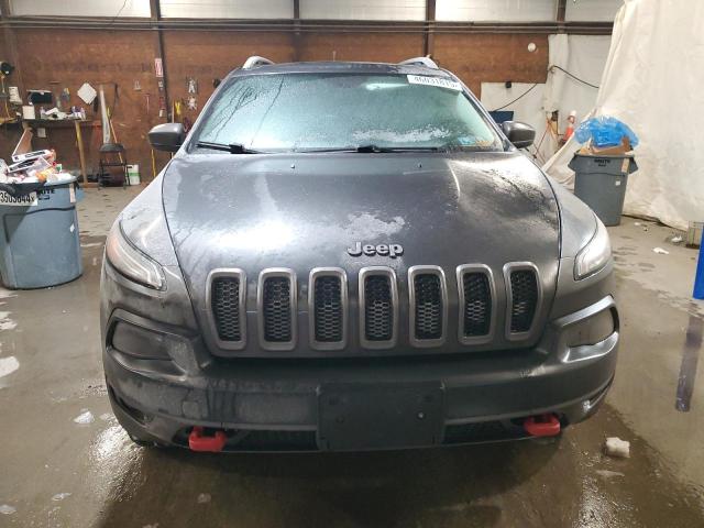 1C4PJMBS1FW527536 - 2015 JEEP CHEROKEE TRAILHAWK CHARCOAL photo 5
