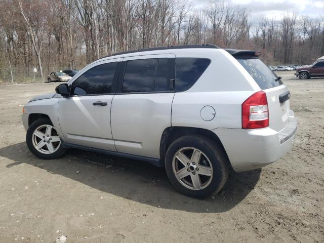 1J8FT47W87D363063 - 2007 JEEP COMPASS SILVER photo 2