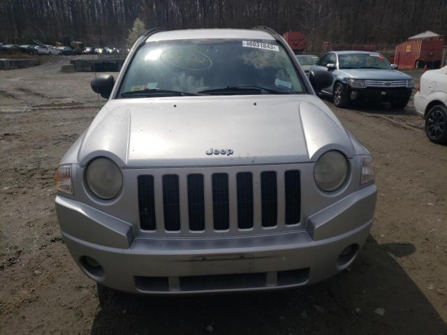 1J8FT47W87D363063 - 2007 JEEP COMPASS SILVER photo 5