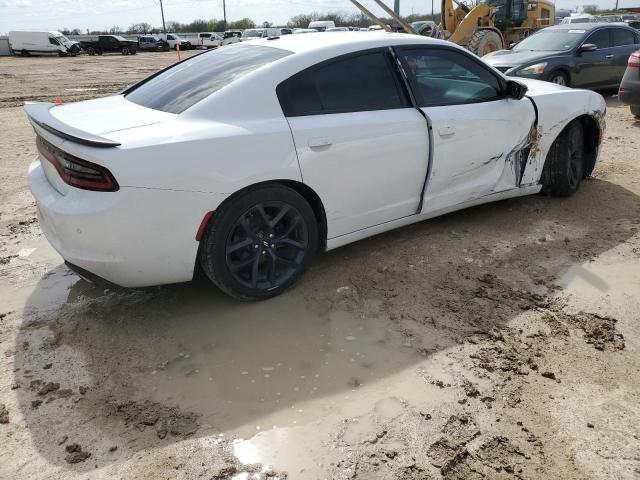 2C3CDXBG6KH732737 - 2019 DODGE CHARGER SXT WHITE photo 3