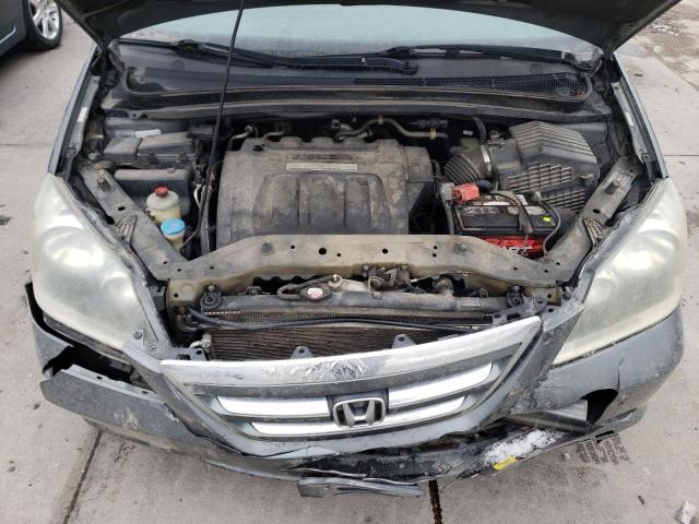 5FNRL38737B083520 - 2007 HONDA ODYSSEY EXL GRAY photo 12