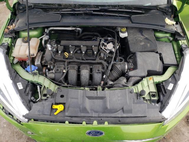 1FADP3K25JL257643 - 2018 FORD FOCUS SE GREEN photo 11