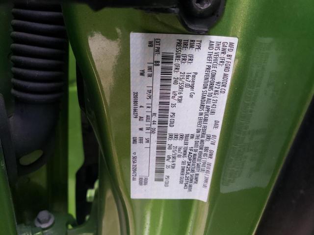 1FADP3K25JL257643 - 2018 FORD FOCUS SE GREEN photo 12