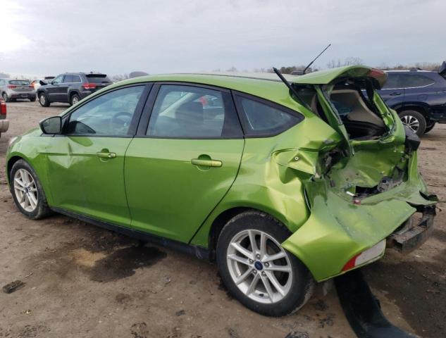 1FADP3K25JL257643 - 2018 FORD FOCUS SE GREEN photo 2