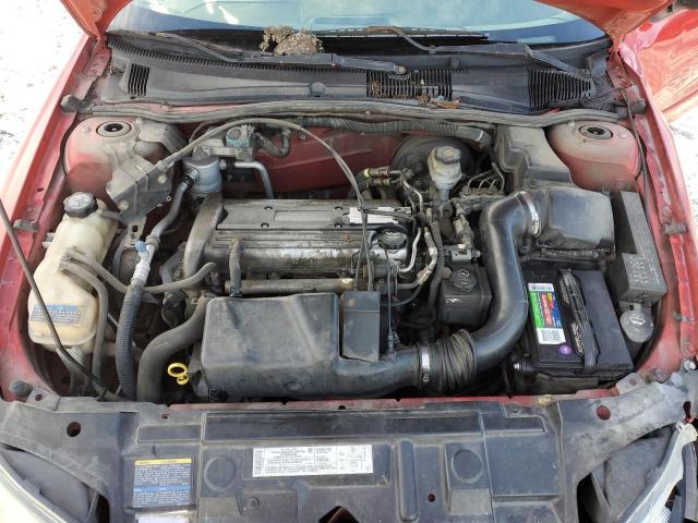 1G1JC52F847219403 - 2004 CHEVROLET CAVALIER RED photo 11