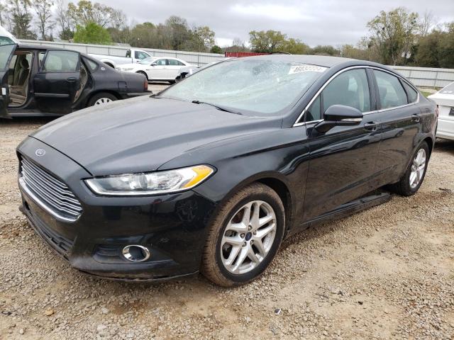 1FA6P0HDXE5386049 - 2014 FORD FUSION SE BLACK photo 1