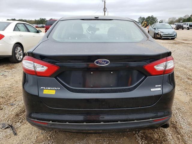 1FA6P0HDXE5386049 - 2014 FORD FUSION SE BLACK photo 6