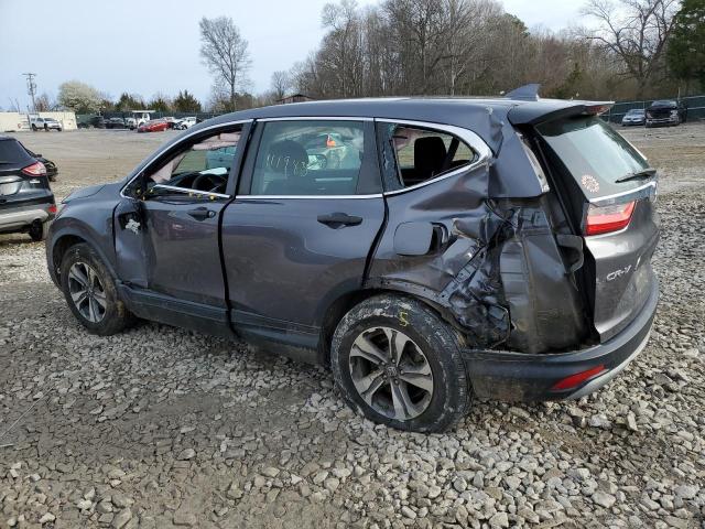 2HKRW5H37JH416987 - 2018 HONDA CR-V LX GRAY photo 2