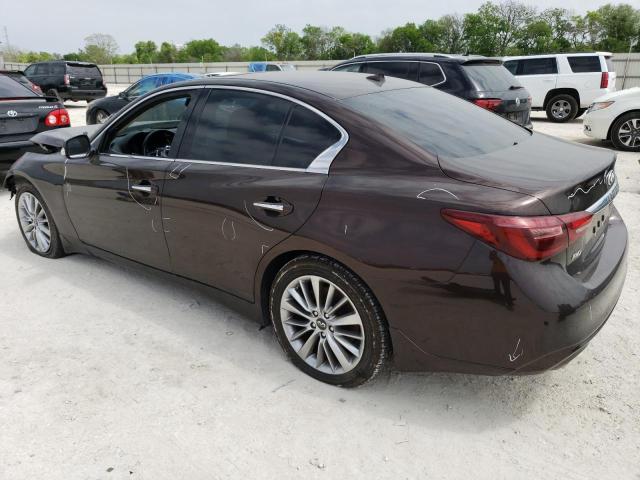 JN1EV7AR1JM435068 - 2018 INFINITI Q50 LUXE BURGUNDY photo 2