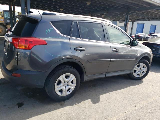 JTMZFREV7FJ048631 - 2015 TOYOTA RAV4 LE GRAY photo 3