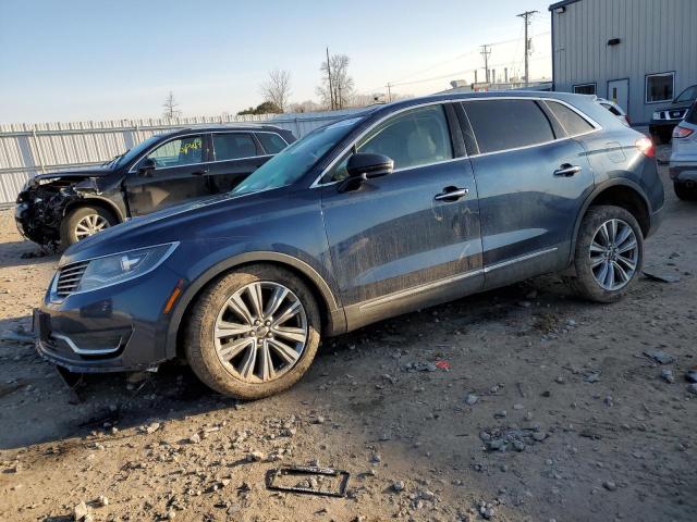 2LMPJ8LP0HBL26197 - 2017 LINCOLN MKX RESERVE BLUE photo 1