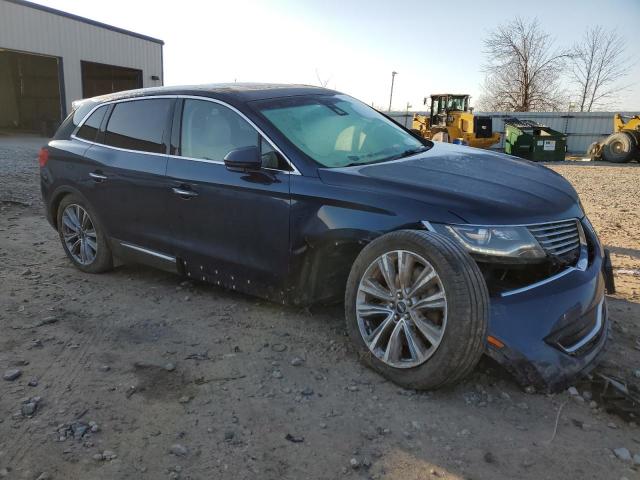 2LMPJ8LP0HBL26197 - 2017 LINCOLN MKX RESERVE BLUE photo 4