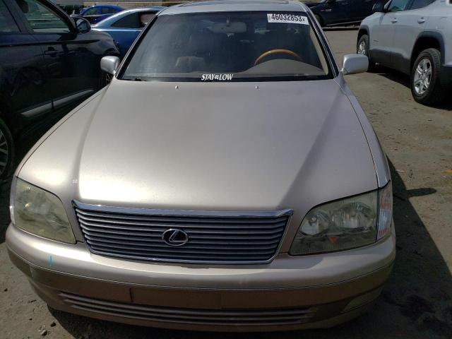 JT8BH28F0W0135475 - 1998 LEXUS LS 400 GOLD photo 5