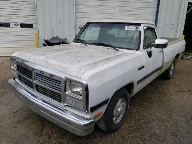 1B7HE16Y4PS238911 - 1993 DODGE D-SERIES D150 WHITE photo 1