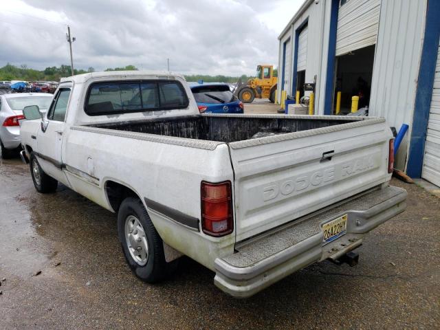 1B7HE16Y4PS238911 - 1993 DODGE D-SERIES D150 WHITE photo 2