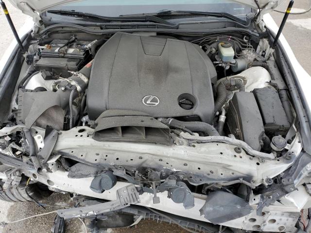 JTHBF1D26E5032100 - 2014 LEXUS IS 250 WHITE photo 11