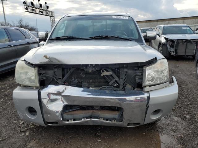 1N6AA06AX5N513779 - 2005 NISSAN TITAN XE SILVER photo 5