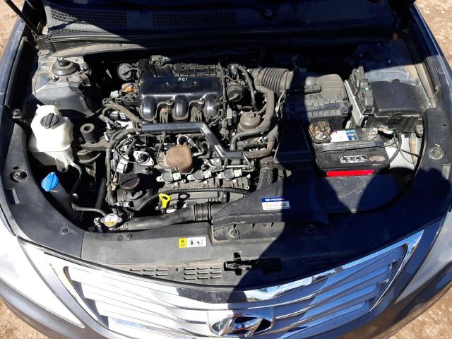 KMHFG4JG2CA185137 - 2012 HYUNDAI AZERA GLS GRAY photo 11