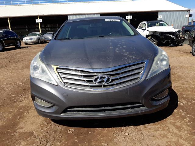 KMHFG4JG2CA185137 - 2012 HYUNDAI AZERA GLS GRAY photo 5