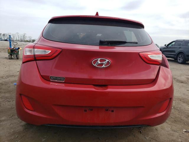 KMHD35LH6EU195475 - 2014 HYUNDAI ELANTRA GT RED photo 6