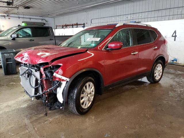 5N1AT2MV5JC813214 - 2018 NISSAN ROGUE S RED photo 1