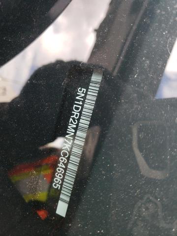 5N1DR2MN7KC646965 - 2019 NISSAN PATHFINDER S 黑色 照片 13