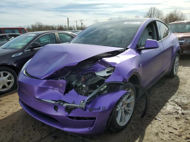 7SAYGDEE6PA190117 - 2023 TESLA MODEL Y PURPLE photo 1