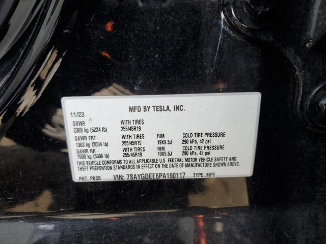 7SAYGDEE6PA190117 - 2023 TESLA MODEL Y PURPLE photo 13