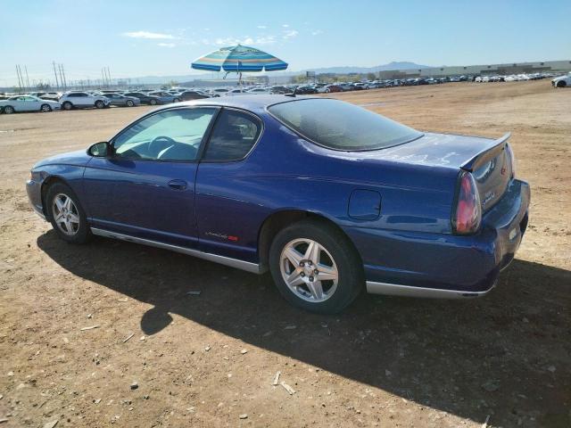 2G1WX12K959270943 - 2005 CHEVROLET MONTE CARL LT BLUE photo 2