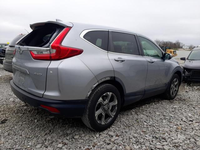 5J6RW2H59HL063216 - 2017 HONDA CR-V EX SILVER photo 3