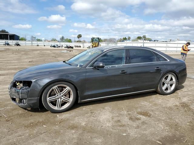 WAUR2AFD6DN009678 - 2013 AUDI A8 L QUATTRO CHARCOAL photo 1