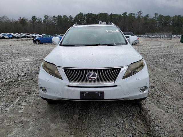 JTJBC1BA4A2014434 - 2010 LEXUS RX 450 WHITE photo 5