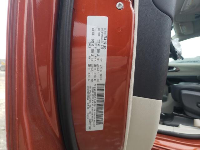 2C4RC1EG3JR248101 - 2018 CHRYSLER PACIFICA TOURING L PLUS ORANGE photo 13