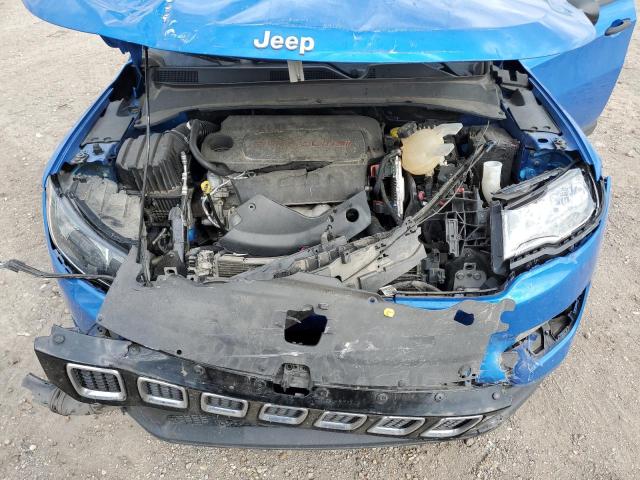 3C4NJCAB4HT668354 - 2017 JEEP COMPASS SPORT BLUE photo 12