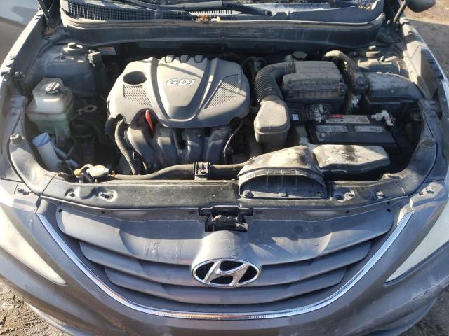 5NPEB4AC2BH023110 - 2011 HYUNDAI SONATA GLS SILVER photo 11